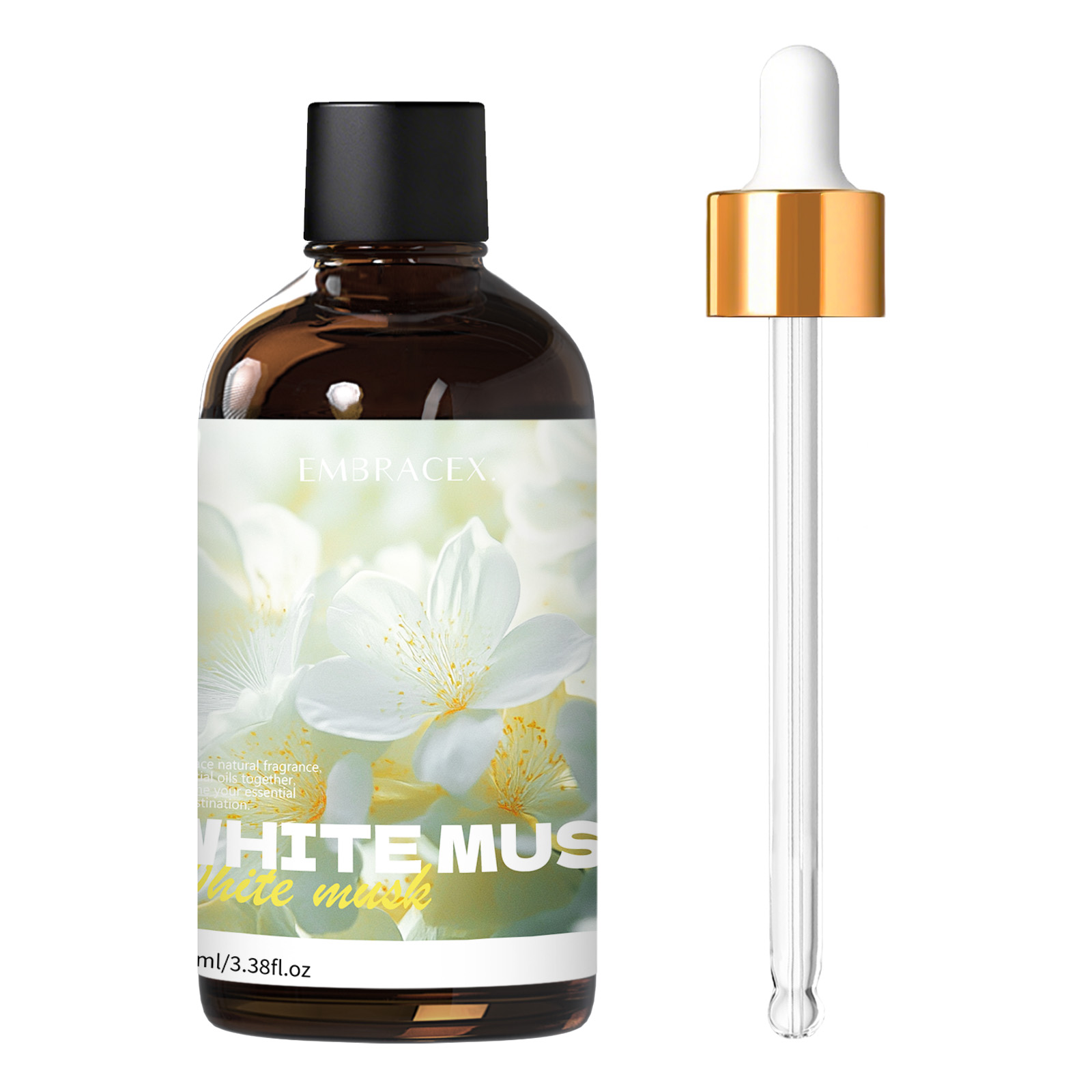 100ml White Musk Natural Plant - Candle Supplies Essential Oils ulasan dan harga