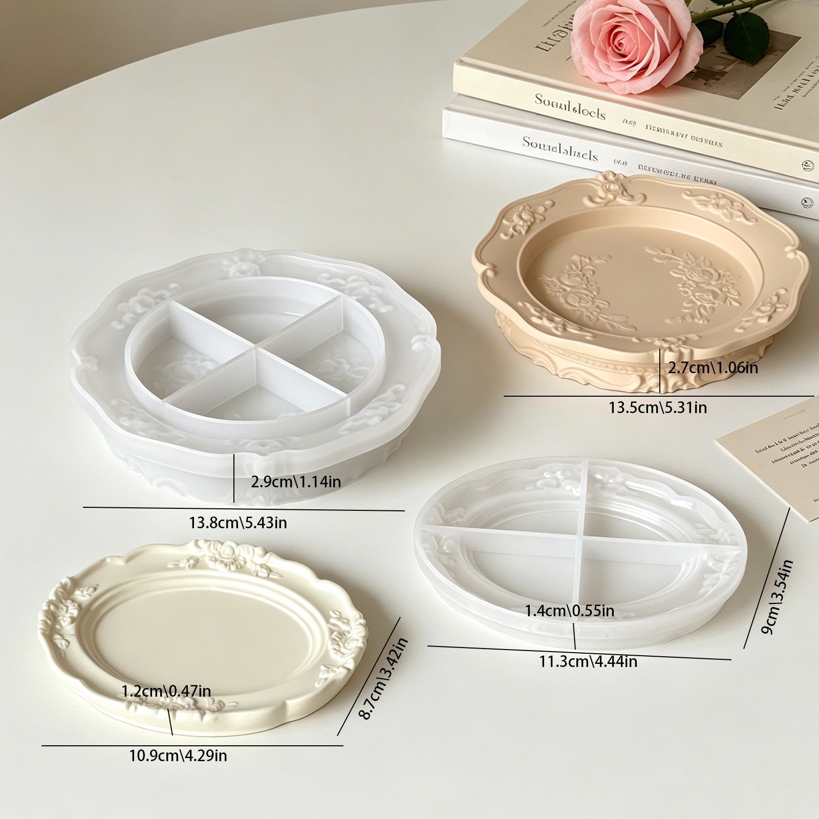 Elegant Vintage Baroque Lace S - Candle Souvenir ulasan dan harga