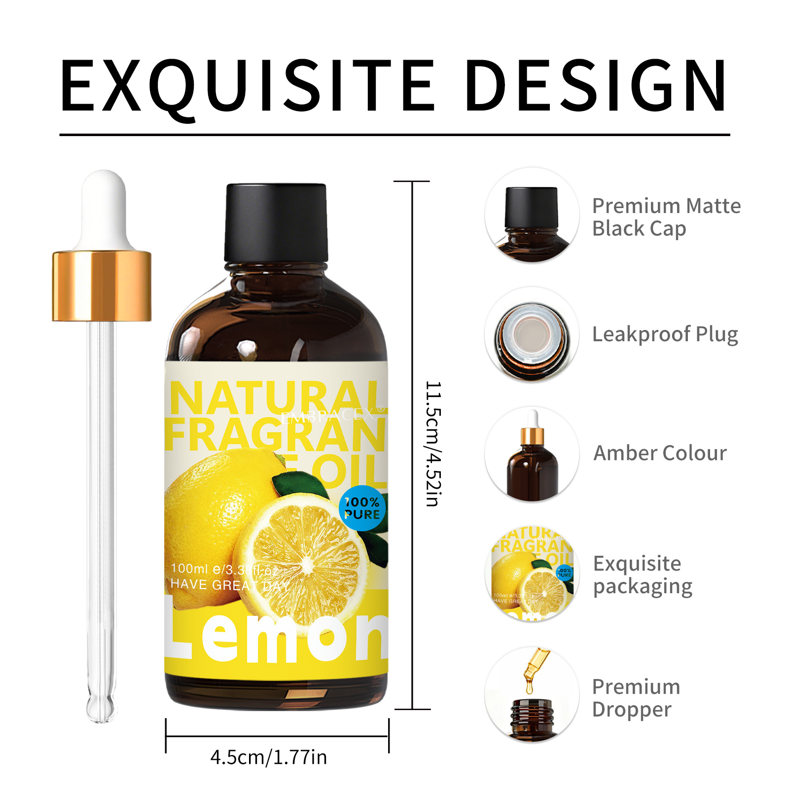 100ml Lemon Essential Oil Car  - Candle Supplies Essential Oils ulasan dan harga