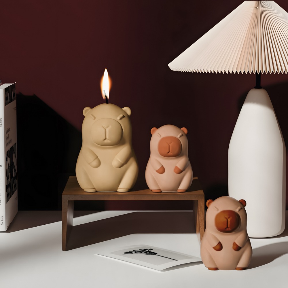 Standing Capybara Scent Candle - Candle Supplies In Bulk ulasan dan harga