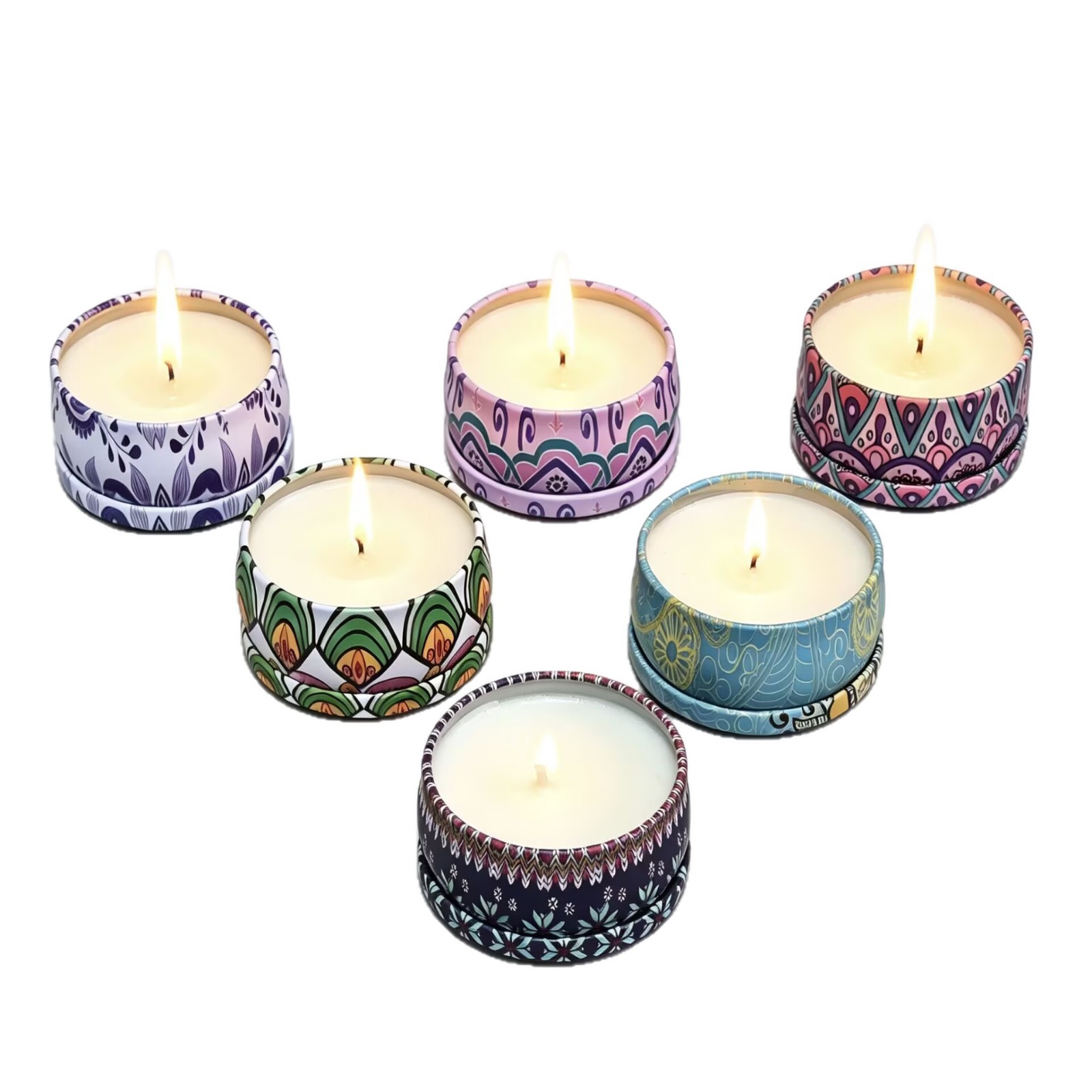 Dried Flower Smokeless Scented - Candle Souvenir ulasan dan harga