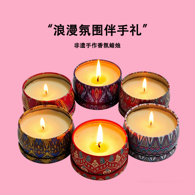 Dried Flower Smokeless Scented - Candle Souvenir ulasan dan harga