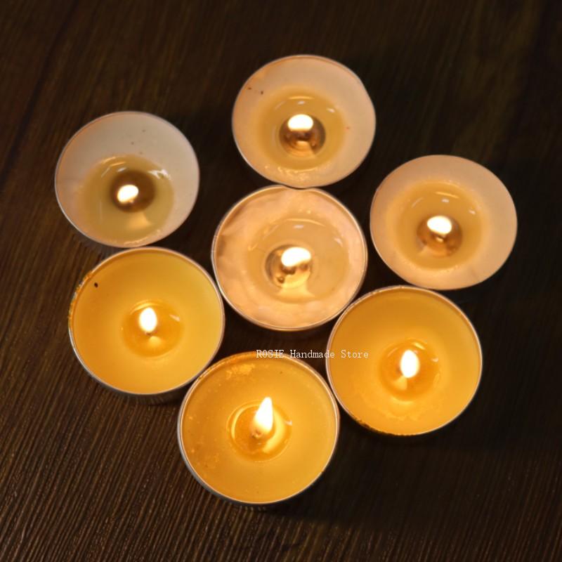 Empty Tea Wax Circular Aluminu - Candle Supplies In Bulk ulasan dan harga