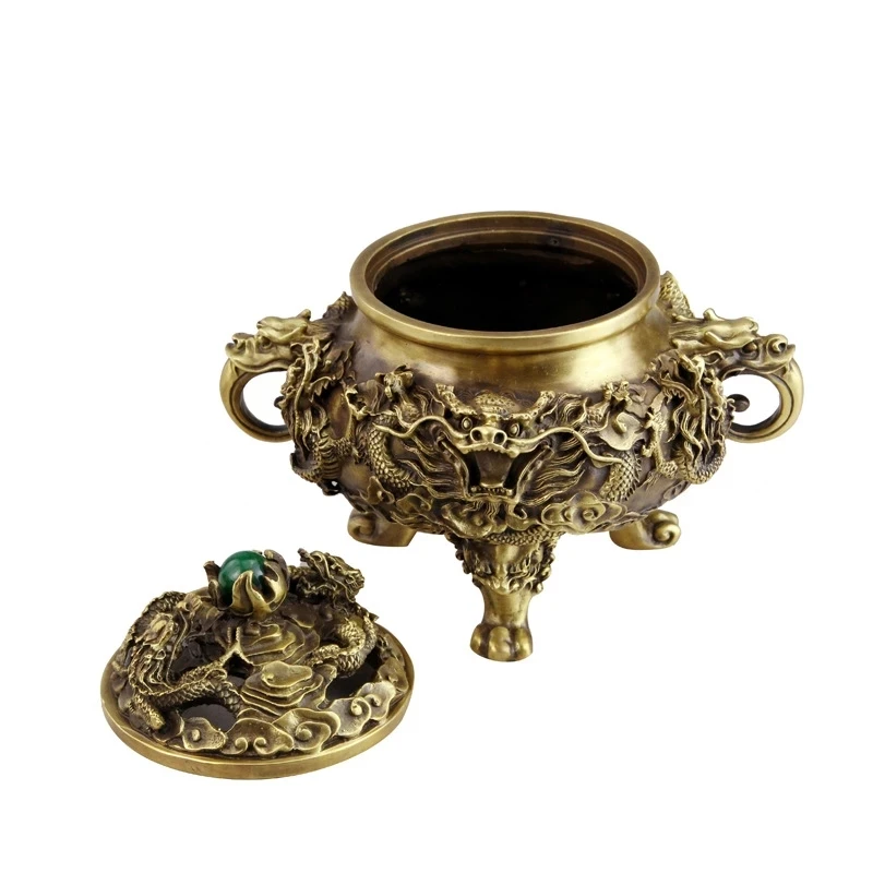 Open pure copper incense burne - Candle Supplies Essential Oils ulasan dan harga