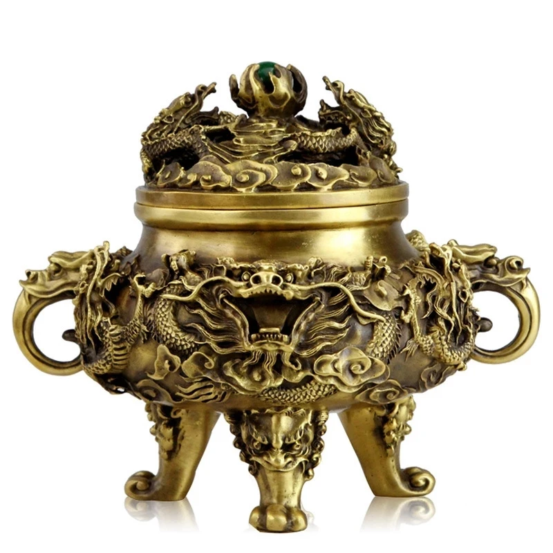Open pure copper incense burne - Candle Supplies Essential Oils ulasan dan harga