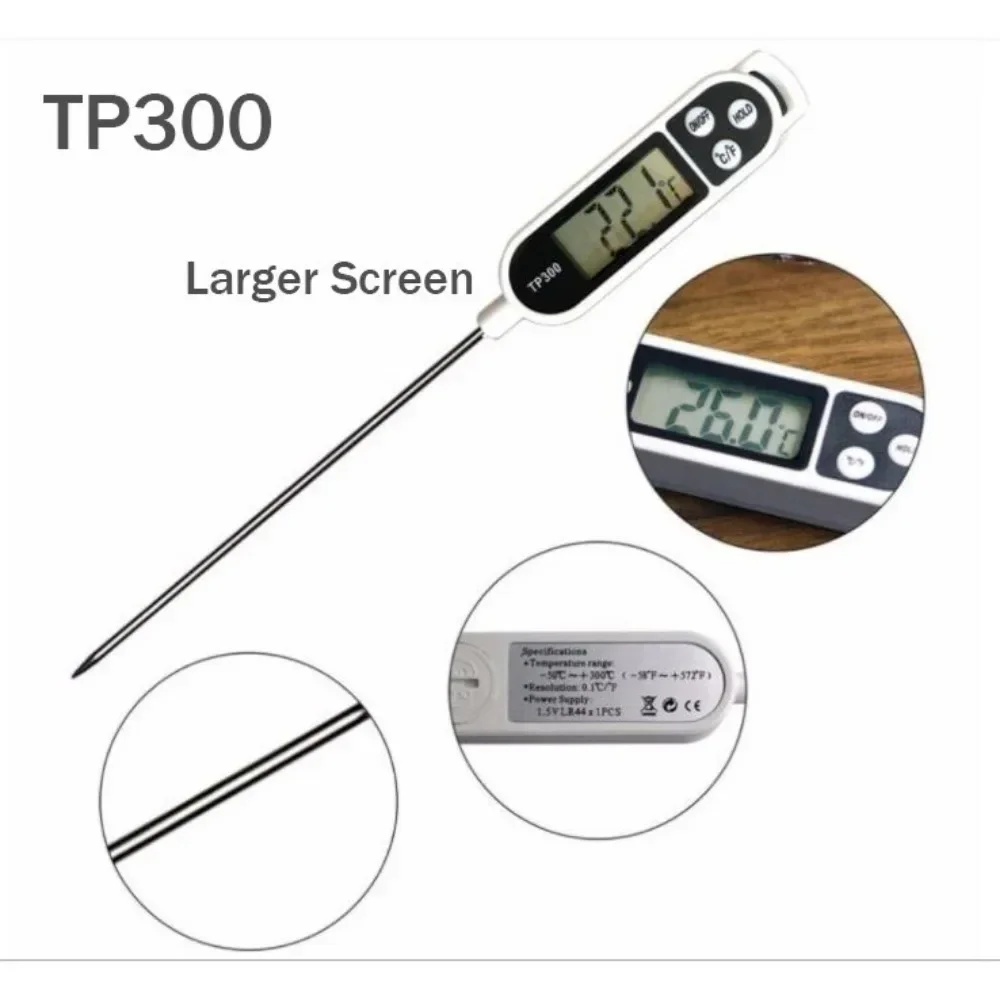 Stainless Steel Probe Type Dig - Digital Thermometer Probe ulasan dan harga