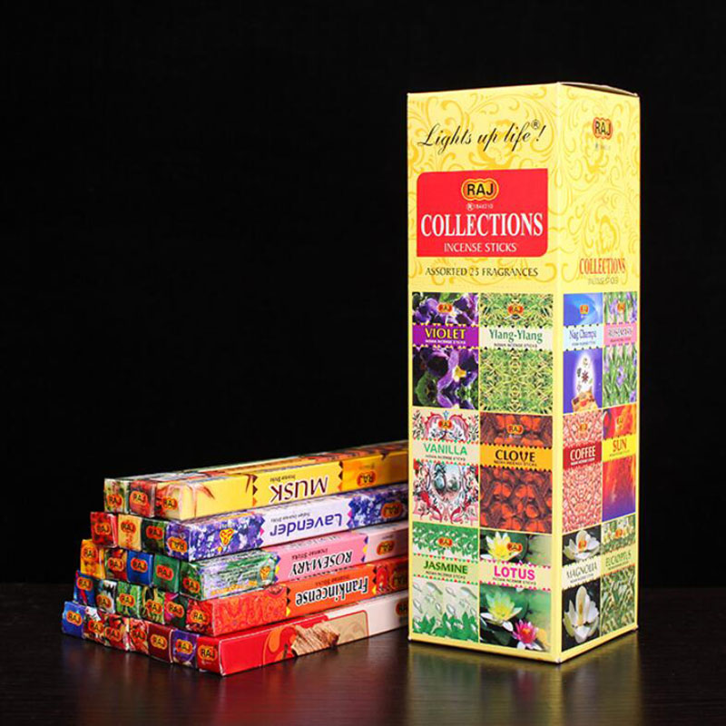 25 Kinds Flavor India Incense  - Candle Supplies India ulasan dan harga