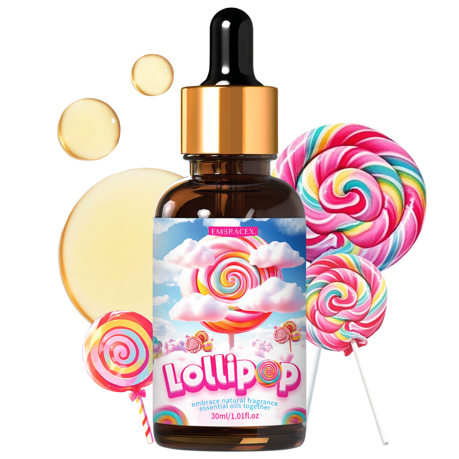 30ml  Lollipop Essential Oils  - Candle Supplies Essential Oils ulasan dan harga