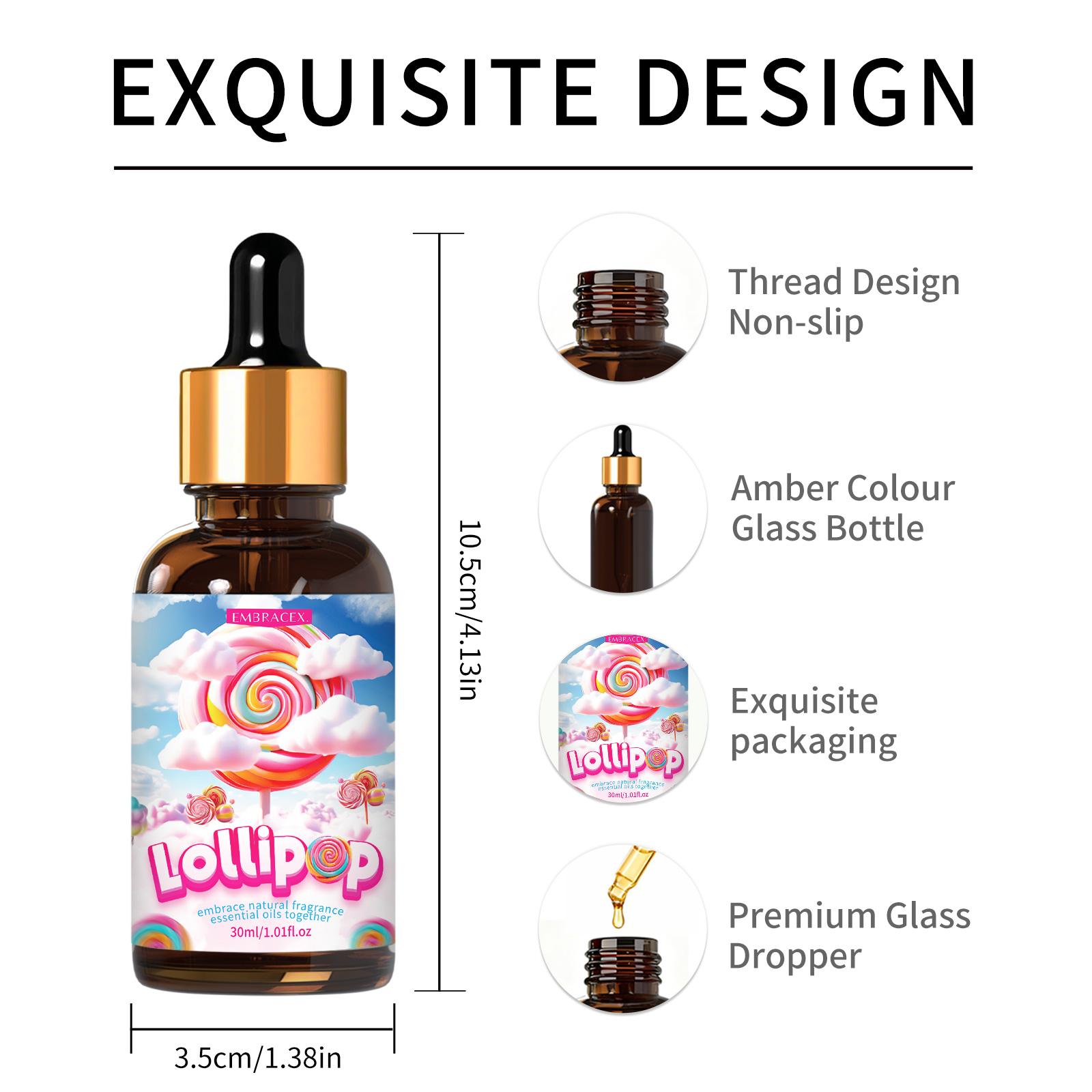 30ml  Lollipop Essential Oils  - Candle Supplies Essential Oils ulasan dan harga