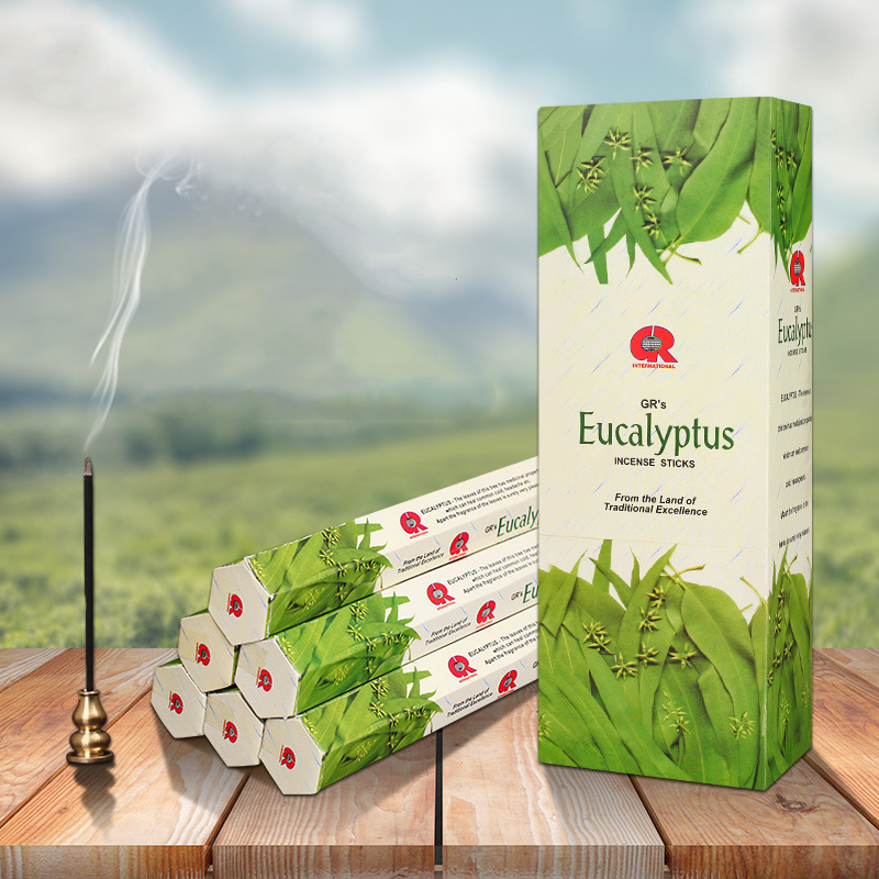 India Incense Eucalyptus Aroma - Candle Supplies India ulasan dan harga