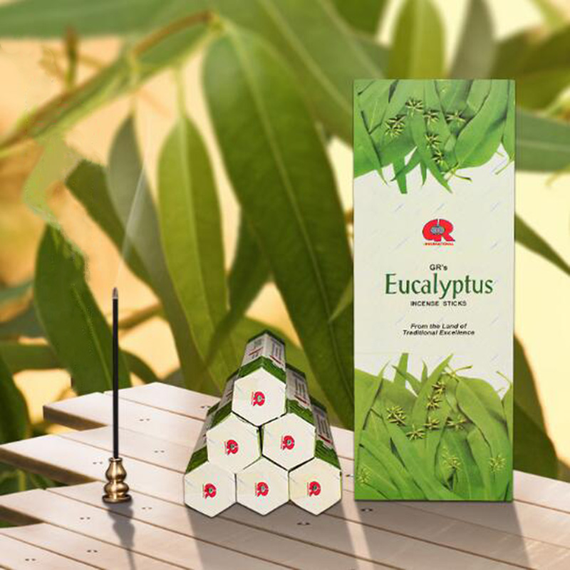 India Incense Eucalyptus Aroma - Candle Supplies India ulasan dan harga