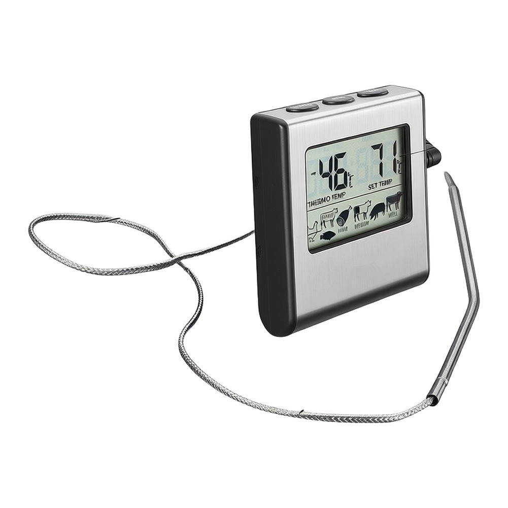 1pc LCD Digital Meat Thermomet - Digital Thermometer Probe ulasan dan harga