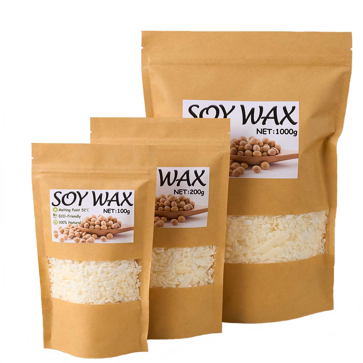 1 Pounds Pure White Soy Wax Fo - Candle Supplies In Bulk ulasan dan harga