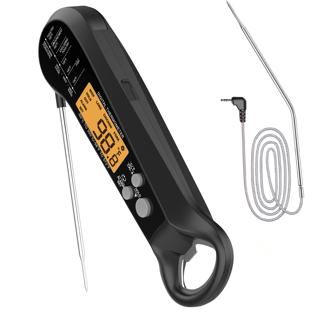 Professional Digital Meat Ther - Digital Thermometer Probe ulasan dan harga