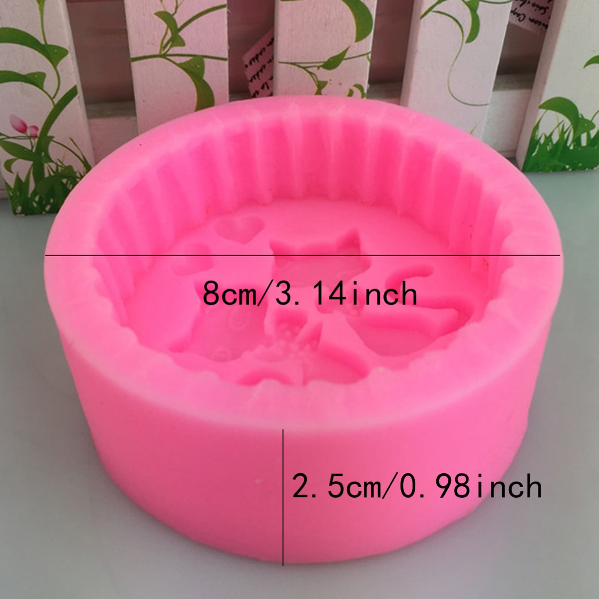1-Piece Silicone Cat Soap Mold - Candle Supplies In Bulk ulasan dan harga