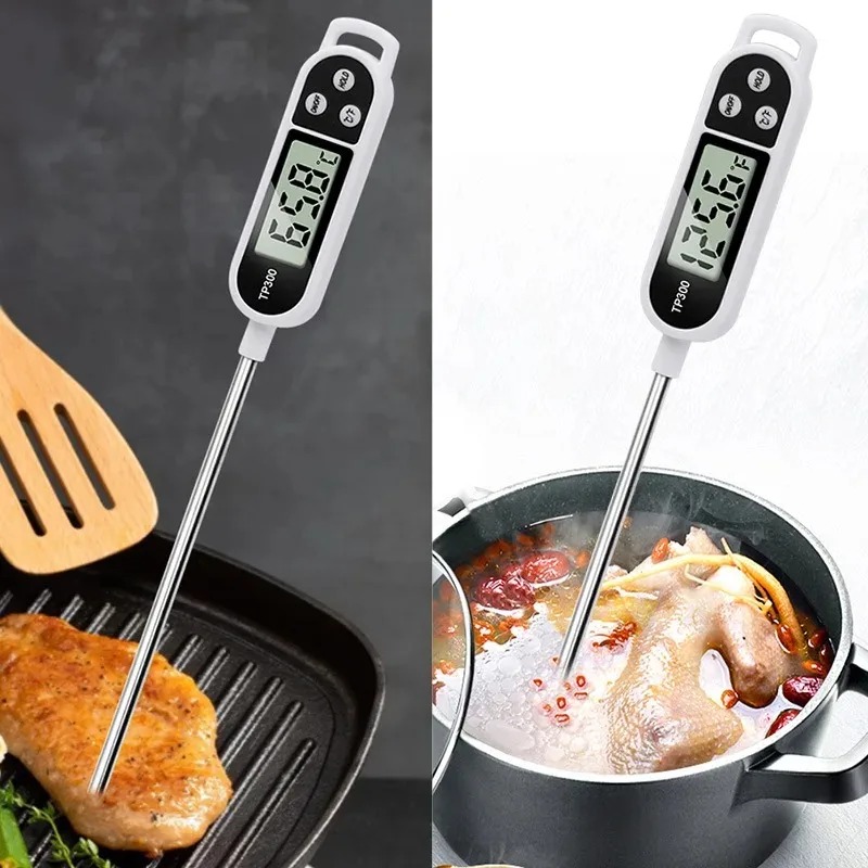 Stainless Steel Probe Cooking  - Digital Thermometer Probe ulasan dan harga