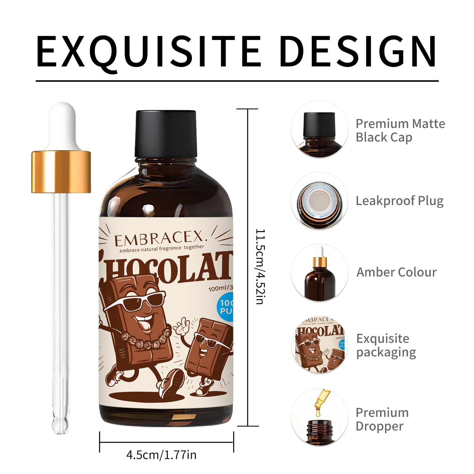 100ml Chocolate Essential Oil  - Candle Supplies Essential Oils ulasan dan harga
