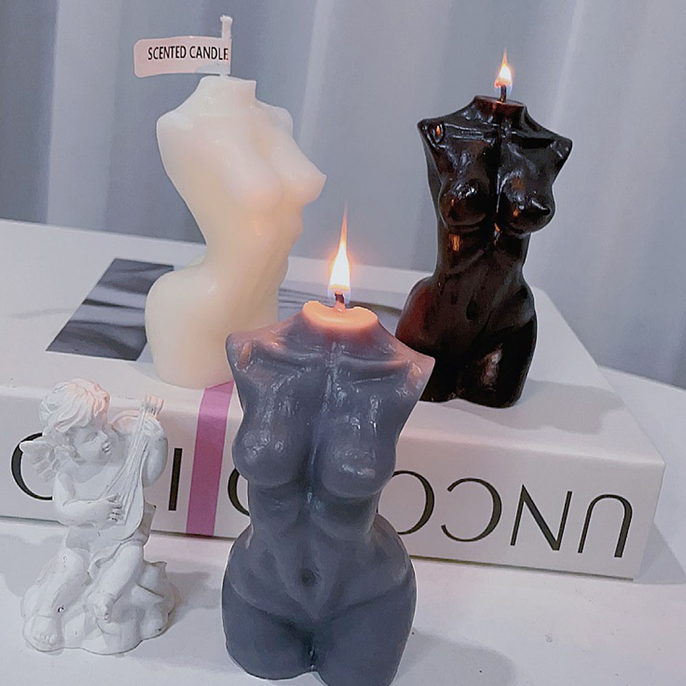 Female Torso Body Shape Scente - Candle Souvenir ulasan dan harga