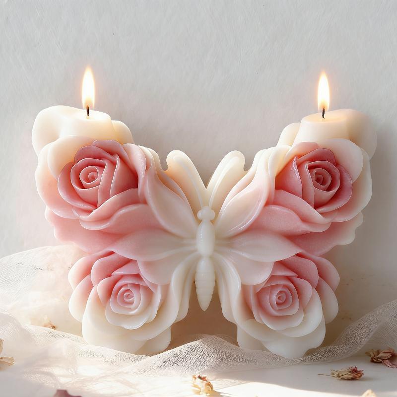 DIY Rose Butterfly Form Silico - Candle Supplies In Bulk ulasan dan harga