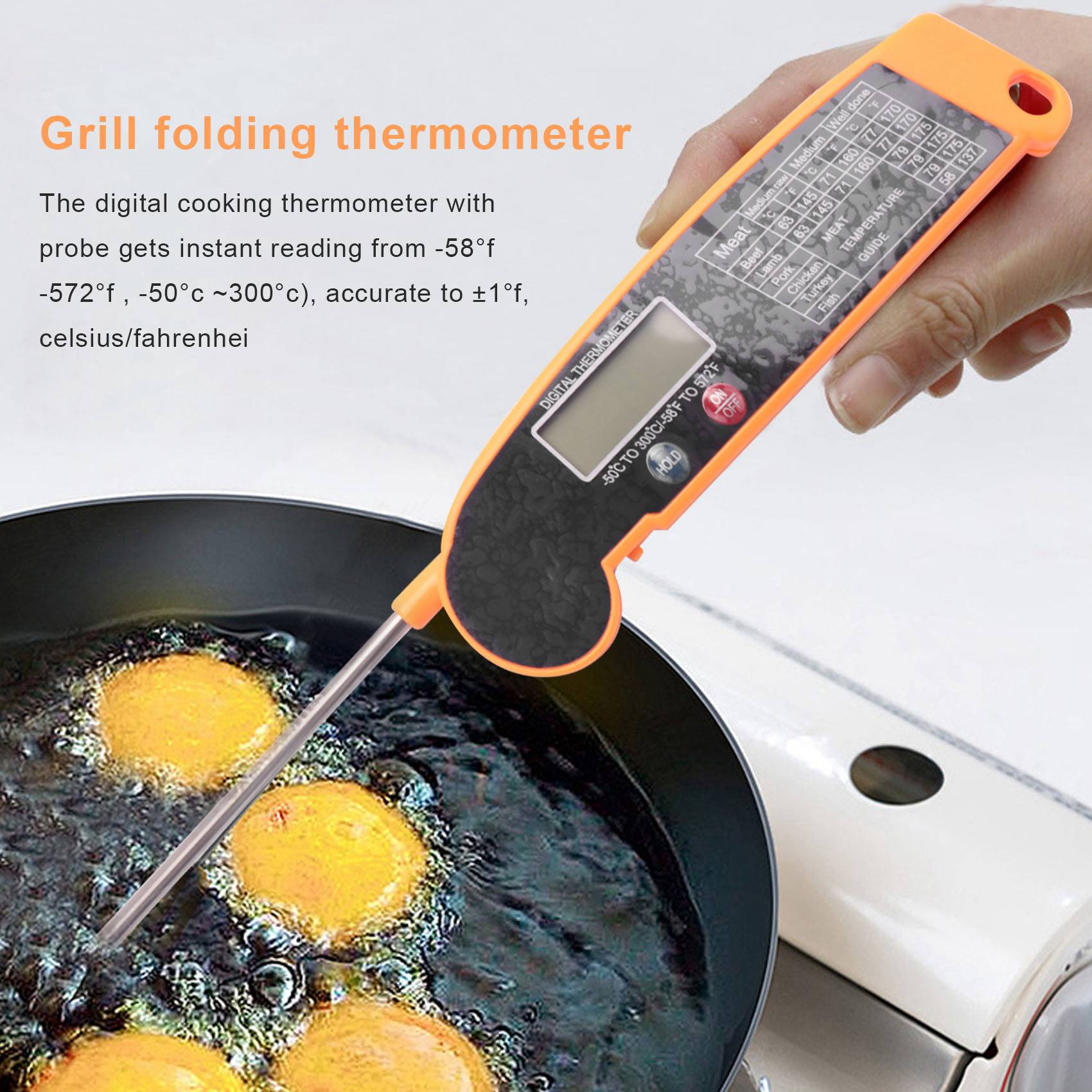 Digital Instant Read Meat Ther - Digital Thermometer Probe ulasan dan harga