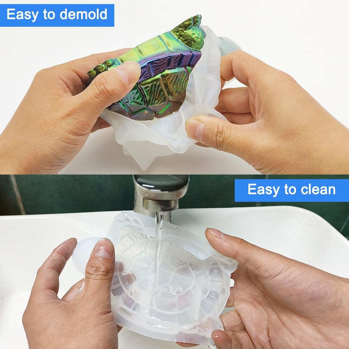 3D Tortoise Resin Molds Thick  - Candle Souvenir ulasan dan harga